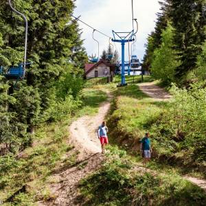Kolej krzesełkowa na górę Chełm w Myślenicach - kolej krzeselkowa na gore chelm w myslenicach 7