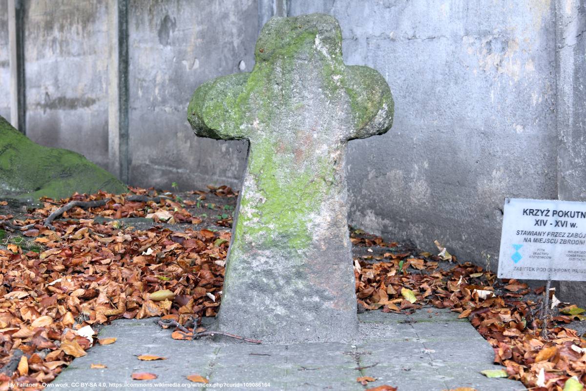 Krzyż pokutny w Baborowie - krzyz pokutny w baborowie 6