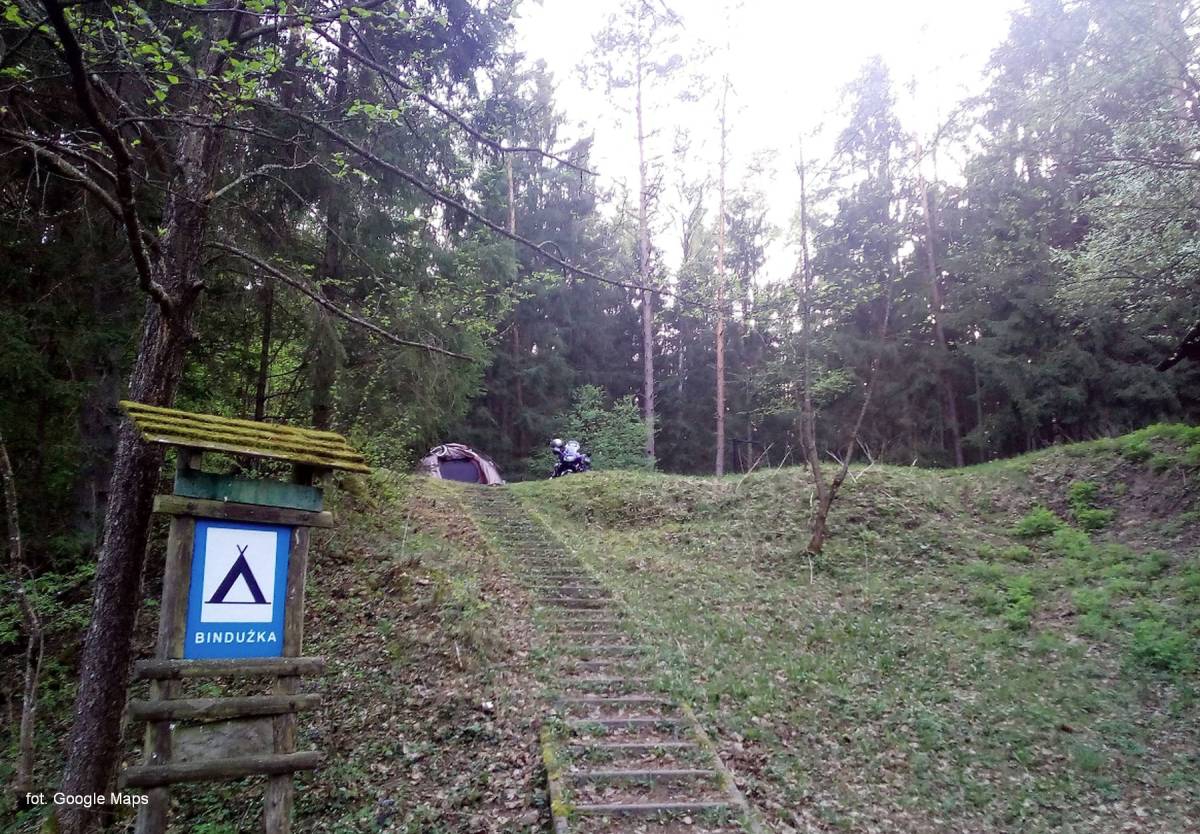 Pole namiotowe "Bindużka" - pole namiotowe binduzka 1