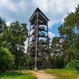 Wieża widokowa na Złotej Górze - wieza widokowa na zlotej gorze 1