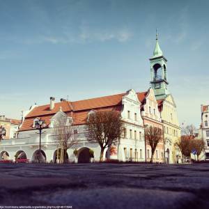 Stare Miasto w Kluczborku - ratusz w kluczborku