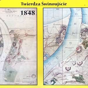 Twierdza Świnoujście - twierdza swinoujscie w 1848 i 1871 roku