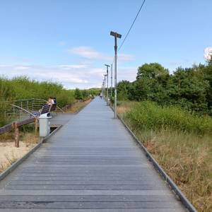 Kładka spacerowa na wydmach w Świnoujściu - kladka spacerowa na wydmach w swinoujsciu 9