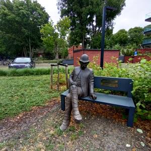 Ławeczka Stefana Szolc-Rogozińskiego w Świnoujściu - laweczka stefana szolc rogozinskiego w swinoujsciu 7