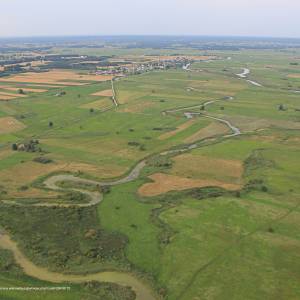 Narwiański Labirynt - meanders of narew near gora