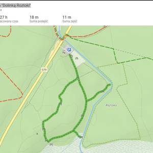 Ścieżka dydaktyczna "Dolinką Roztoki" - sciezka dydaktyczna dolinka roztoki mapa