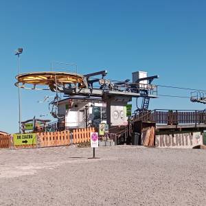 Stacja górna wyciągu "Skolnity" w Wiśle - stacja gorna wyciagu skolnity 3