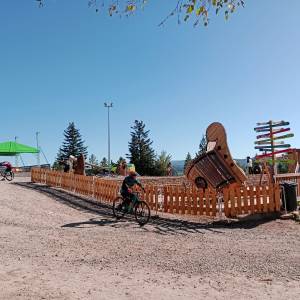 Stacja górna wyciągu "Skolnity" w Wiśle - stacja gorna wyciagu skolnity 5