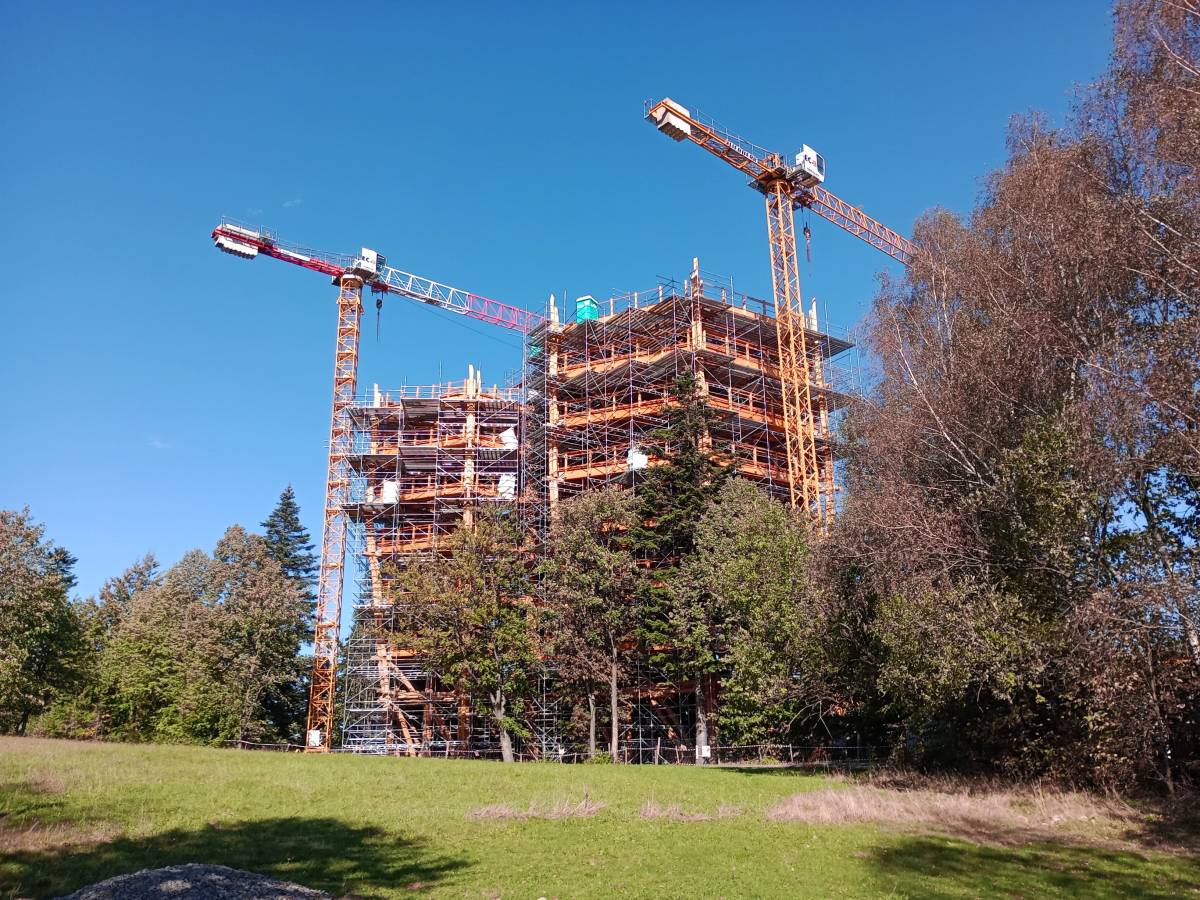 Wieża widokowa Skolnity w Wiśle - wieza widokowa skolnity w wisle 3