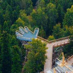 Wieża widokowa Skolnity w Wiśle - wieza widokowa skolnity w wisle 2