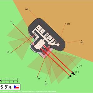 Schron piechoty T-S 81a - schron piechoty piechoty t s 81a schemat