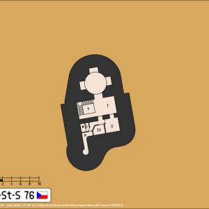 Twierdza Stachelberg - Schron T-St-S 76 - t st s 76 plan u