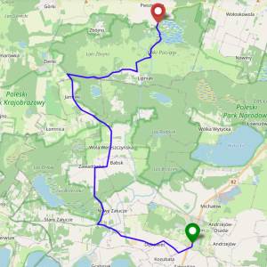 Eko-Szlak „Urszulin-Perehod” - eko szlak urszulin perehod mapa