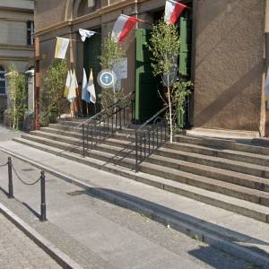 Tabliczki pamiątkowe przy rynku w Międzyrzeczu - tabliczki pamiatkowe przy rynku w miedzyrzeczu 2