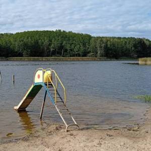 Dzika plaża w Kęszycy Leśnej - dzika plaza w keszycy lesnej 6
