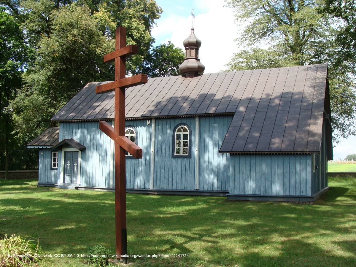 Cerkiew pw. św. Antoniego Pieczerskiego i św. Męczennicy Paraskiewy w Holi - hola cerkiew 2010