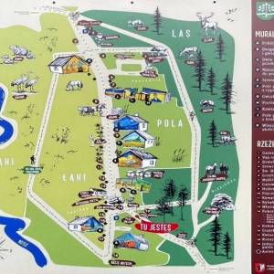 Artystyczna wieś Brzózki - artystyczna wies brzozki mapa