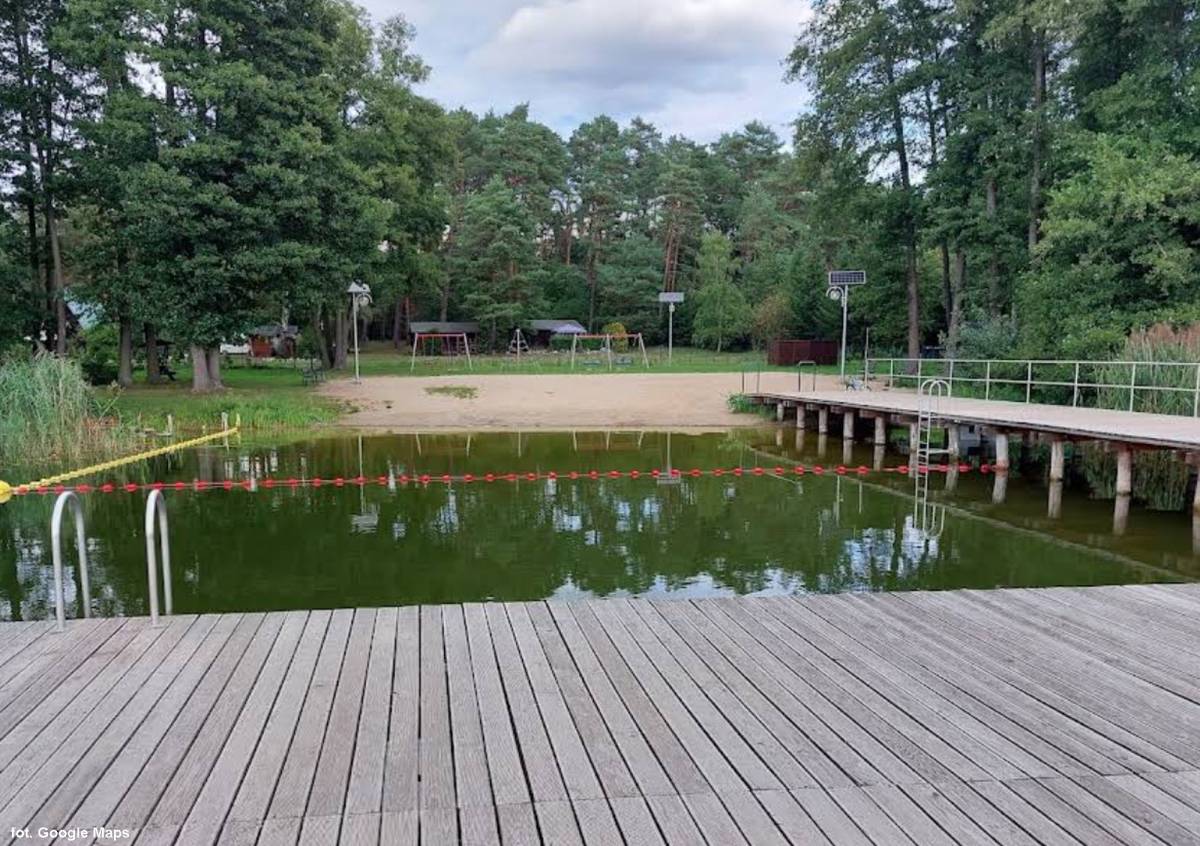 Plaża nad Jeziorem Paklicko Wielkie - plaza nad jeziorem paklicko wielkie 9