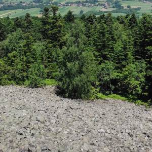 Galeria widokowa na Gołoborzu - goloborza na lysej gorze 3