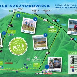 Pętla Szczyrkowska - petla szczyrkowska mapa
