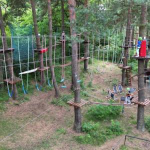 Park linowy Jura w Olsztynie - park linowy jura w olsztynie 5