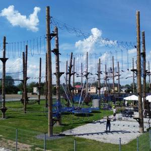 Park linowy Przystanek Roszków w Roszkowie - park linowy przystanek roszkow w roszkowie 2