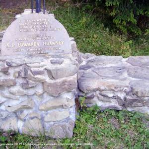 Tablica pamiątkowa Edwarda Moskały - tablica pamiatkowa edwarda moskaly1