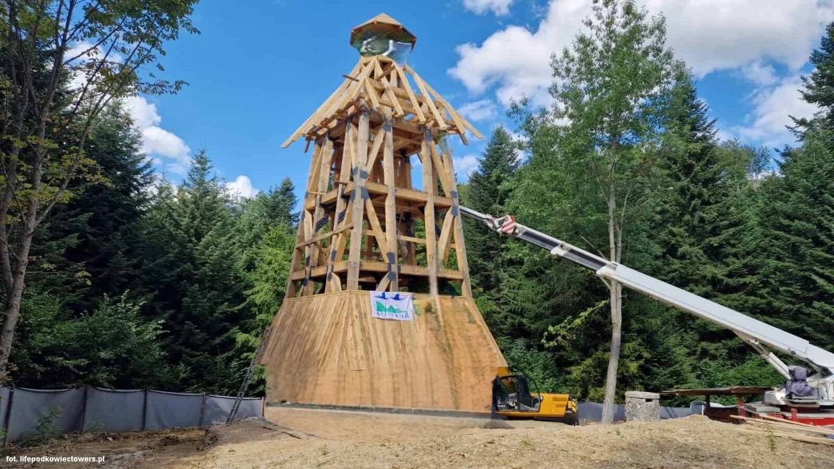 Wieża dla nietoperzy w Rymanowie-Zdroju - wieza dla nietoperzy w rymanowie zdroju 7