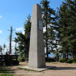 Szlak niebieski Koninki Hucisko - Turbacz - turbacz 3