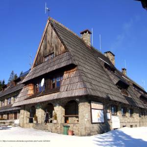 Szlak zielony z Niedźwiedzia na Turbacz przez Turbaczyk - schronisko pttk na turbaczu a2 1