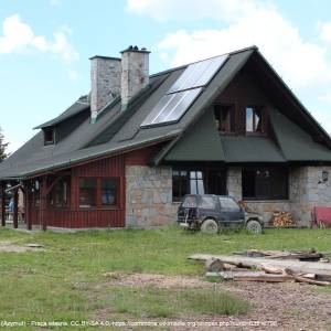Główny Szlaki Beskidzki - stare wierchy mountain hut 1