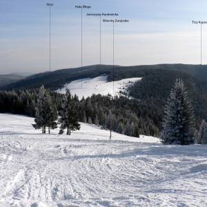 Trzy Kopce Gorce (1281 m n.p.m) - turbacz hala dluga i kiczora 2