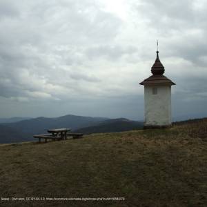 Jaworzyna Kamienicka (1288 m n.p.m) - gorce kapliczka bulandy