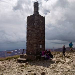 Punkt triangulacyjny na Śnieżce - punkt triangulacyjny na sniezce 2