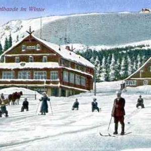 Ruiny schroniska im. Bronka Czecha na Starej Polanie - schlingelbaude