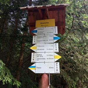 Rozdroże Rówienka - rozdroze rowienka 2