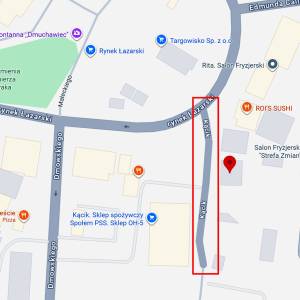 Ulica Kącik w Poznaniu - ulica kacik w poznaniu 1