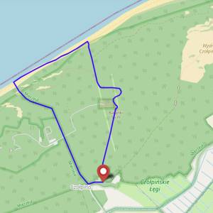 Szlak na latarnię Czołpino przez plażę - szlak na latarnie czolpino przez plaze1