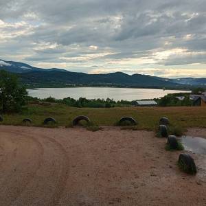 Parking pod Zamkiem Henryka - widok z parkingu pod zamkiem henryka 2