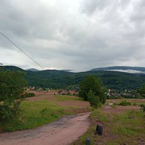 Parking pod Zamkiem Henryka - widok z parkingu pod zamkiem henryka 4