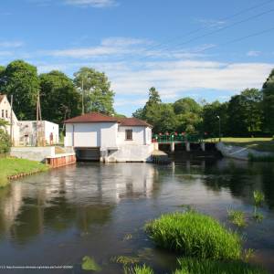 Szlak Doliny Łupawy - smoldzino hydroelectric power plant 01