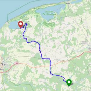 Szlak Doliny Łupawy - szlak doliny lupawy mapa