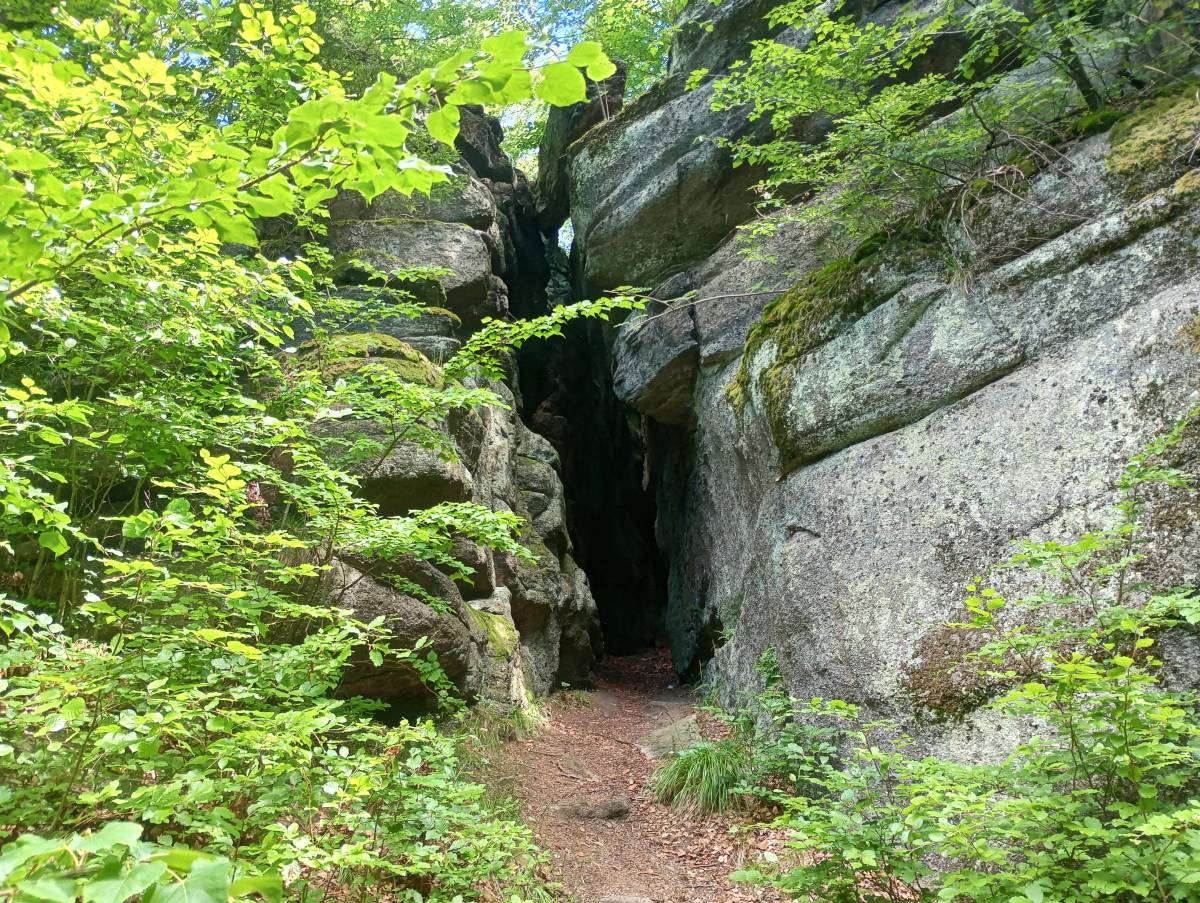 Rozpadlisko w Podgórzynie - rozpadlisko w podgorzynie 17