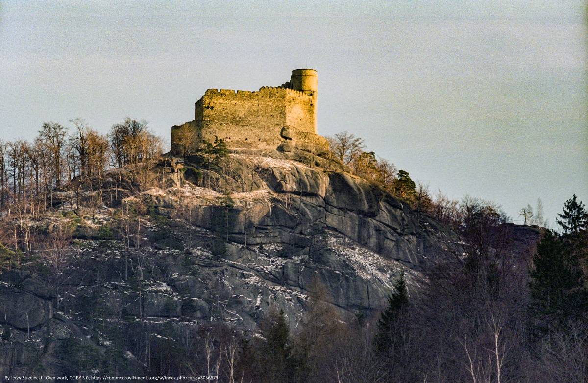 Góra Chojnik (627 m n.p.m.) - gora chojnik 3