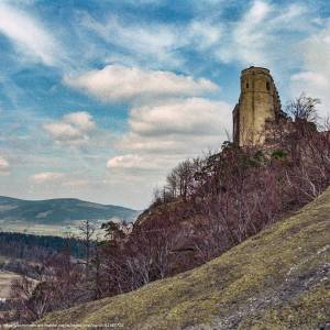 Góra Chojnik (627 m n.p.m.) - gora chojnik 11