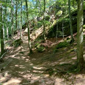 Zbójeckie Skały pod Chojnikiem - zbojeckie skaly pod chojnikiem 4