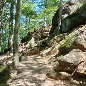 Zbójeckie Skały pod Chojnikiem - zbojeckie skaly pod chojnikiem 6