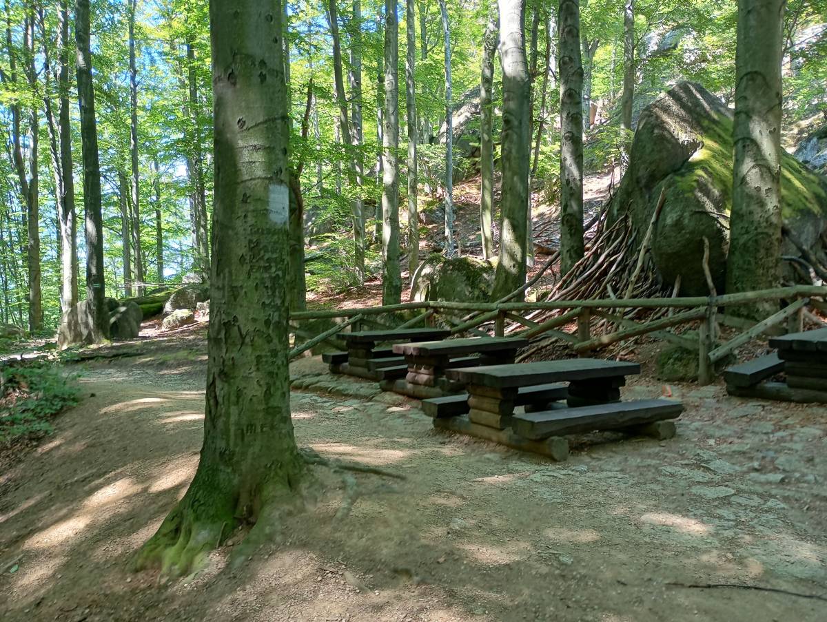 Przełęcz Żarska pod Chojnikiem - przelecz zarska pod chojnikiem 8