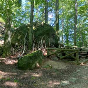 Przełęcz Żarska pod Chojnikiem - przelecz zarska pod chojnikiem 1
