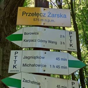 Przełęcz Żarska pod Chojnikiem - przelecz zarska pod chojnikiem 4